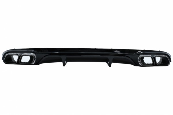 Διαχύτης Πίσω Προφυλακτήρα Με Μαύρες Άκρες Σιγαστήρα Εξάτμισης Κατάλληλος Για Mercedes E-Class W213 S213 Standard (2016-2020) E63 Design Διαχύτης Πίσω Προφυλακτήρα Με Μαύρες Άκρες Σιγαστήρα Εξάτμισης Κατάλληλος Για Mercedes E-Class W213 S213 Standard (2016-2020) E63 Design