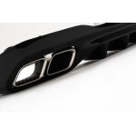 Διαχύτης Πίσω Προφυλακτήρα Με Άκρα Σιγαστήρα Εξάτμισης Κατάλληλος Για Mercedes C Class W206 S206 Sport Line (2021-up) C63 Design Διαχύτης Πίσω Προφυλακτήρα Με Άκρα Σιγαστήρα Εξάτμισης Κατάλληλος Για Mercedes C Class W206 S206 Sport Line (2021-up) C63 Design