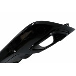 Διαχύτης Πίσω Προφυλακτήρα Με Απολήξεις Εξάτμισης Κατάλληλος Για Land Range Rover Velar Suv L560 (2017-up) Dynamic Look Piano Black