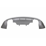 Διπλή Έξοδος Διαχύτη Αεροτομής Πίσω Προφυλακτήρα Κατάλληλο Για Audi Q5 8R Facelift (2013-2016) Standard Bumper Se