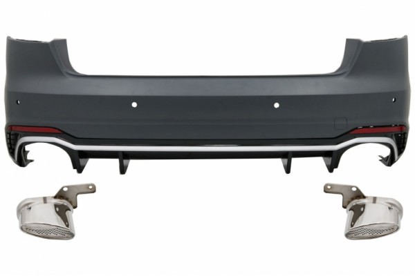 Πίσω Προφυλακτήρας Κατάλληλος Για Audi A4 B9 8W (2016-2018) Sedan RS4 Design