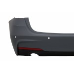 Πίσω Προφυλακτήρας Κατάλληλος Για Bmw F31 Σειρά 3 Touring Non Lci & Lci (2011-2018) M-Technik Design Μονή Έξοδος