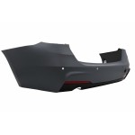 Πίσω Προφυλακτήρας Κατάλληλος Για Bmw F31 Σειρά 3 Touring Non Lci & Lci (2011-2018) M-Technik Design Μονή Έξοδος