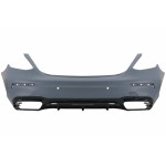 Πίσω Προφυλακτήρας Κατάλληλος Για Mercedes E-Class W213 (2016-2019) E63 Design Black Edition