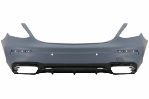 Πίσω Προφυλακτήρας Κατάλληλος Για Mercedes E-Class W213 (2016-2019) E63 Design Black Edition
