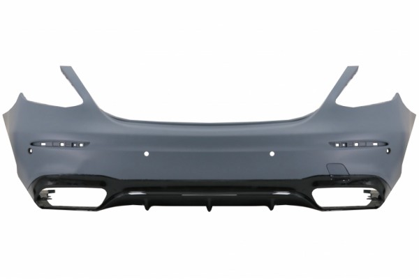 Πίσω Προφυλακτήρας Κατάλληλος Για Mercedes E-Class W213 (2016-2019) E63 Design Black Edition