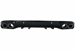 Διαχύτης Πίσω Προφυλακτήρα Διπλής Εξόδου Με Απολήξεις Εξάτμισης Κατάλληλος Για Mercedes C-Class C205 A205 Coupe Cabriolet (2014-2019) C43 Design