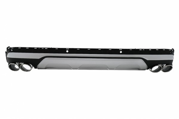 Διαχύτης Πίσω Προφυλακτήρα Διπλής Εξόδου Με Άκρα Σιγαστήρα Κατάλληλος Για Audi Q7 Suv 4M Facelift (2020-up) SQ7 Design Διαχύτης Πίσω Προφυλακτήρα Διπλής Εξόδου Με Άκρα Σιγαστήρα Κατάλληλος Για Audi Q7 Suv 4M Facelift (2020-up) SQ7 Design