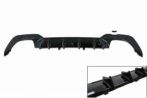 Διαχύτης Πίσω Προφυλακτήρα Κατάλληλος Για Bmw Σειρά 3 G20 G28 Sedan G21 Touring (2019-up) M340i M Look Black