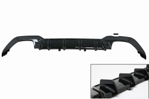 Διαχύτης Πίσω Προφυλακτήρα Κατάλληλος Για Bmw Σειρά 3 G20 G28 Sedan G21 Touring (2018-up) M340i Design Black