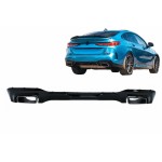 Διαχύτης Πίσω Προφυλακτήρα Με Χρωμιωμένες Απολήξεις Εξάτμισης Κατάλληλος Για Bmw Σειρά 2 F44 Gran Coupé (2020-και μετά) M235I Design