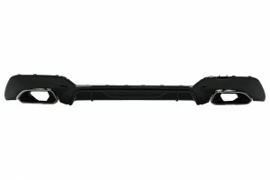 Διαχύτης Πίσω Προφυλακτήρα Με Χρωμιωμένες Απολήξεις Εξάτμισης Κατάλληλος Για Bmw Σειρά 3 G20 G28 Sedan G21 Touring (2018-2022) M340i M Look