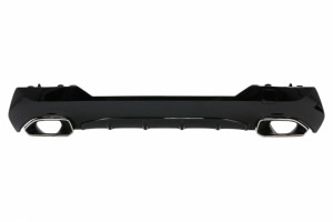 Διαχύτης Πίσω Προφυλακτήρα Με Απολήξεις Εξάτμισης Κατάλληλος Για Bmw Σειρά 4 G22 G23 M Sport (2020-και μετά) M440i Design Χρωμίου