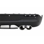 Πίσω Διαχύτης Και Χρωμιωμένες Απολήξεις Εξάτμισης Κατάλληλες Για Mercedes Gla Suv H247 Sport Line (2020-) Aero 45S Design