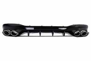 Πίσω Διαχύτης Και Απολήξεις Εξάτμισης Κατάλληλα Για Mercedes Cla X118 Shooting Brake C118 Coupe Sport Line (2019-06.2025) CLA45S Design Aerodynamic Package