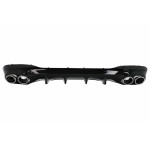 Πίσω Διαχύτης Και Απολήξεις Εξάτμισης Κατάλληλα Για Mercedes Cla X118 Shooting Brake C118 Coupe Sport Line (2019-06.2025) CLA45S Design Aerodynamic Package