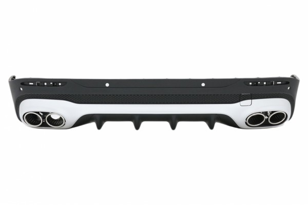 Πίσω Διαχύτης Με Χρωμιωμένες Απολήξεις Εξάτμισης Κατάλληλος Για Mercedes Glb X247 Suv (2020-up) 45 S Design