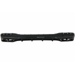 Πίσω Διαχύτης Με Άκρα Σιγαστήρα Εξάτμισης Κατάλληλος Για Mercedes Gle W166 Suv Sport Line (2015-2018) Night Package