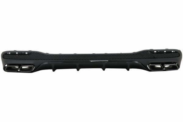 Πίσω Διαχύτης Με Άκρα Σιγαστήρα Εξάτμισης Κατάλληλος Για Mercedes Gle W166 Suv Sport Line (2015-2018) Night Package