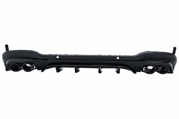 Πίσω Διαχύτης Με Άκρα Σιγαστήρα Εξάτμισης Κατάλληλος Για Mercedes Glc Suv X253 Facelift (2020-) GLC43 Design Night Package Πίσω Διαχύτης Με Άκρα Σιγαστήρα Εξάτμισης Κατάλληλος Για Mercedes Glc Suv X253 Facelift (2020-) GLC43 Design Night Package