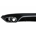 Πίσω Διαχύτης Με Απολήξεις Εξάτμισης Κατάλληλος Για Mercedes E-Class C238 A238 Amg Sport Line Coupe Cabrio (2016-2019) E53 Design Silver Edition