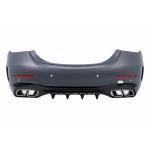 Κιτ Αναβάθμισης Πίσω Αμαξώματος Κατάλληλο Για Mercedes C-Class W205 (2014-2022) Μετατροπή Σε C-Class W206 C63 Design