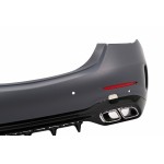 Κιτ Αναβάθμισης Πίσω Αμαξώματος Κατάλληλο Για Mercedes C-Class W205 (2014-2022) Μετατροπή Σε C-Class W206 C63 Design