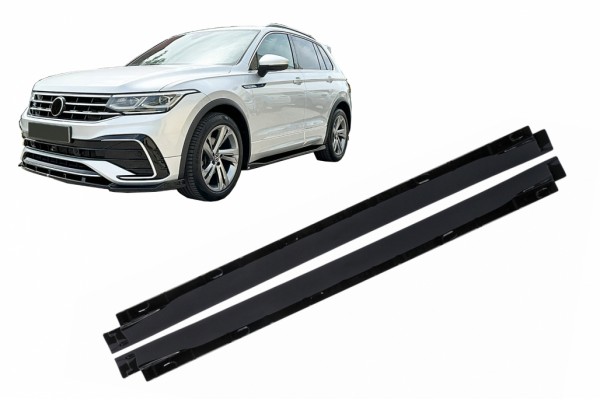 Επεκτάσεις Πλευρικών Ποδιών Κατάλληλες Για Vw Tiguan Ii Mk2 R/ R Line Facelift (2020-2024) Μαύρο Επεκτάσεις Πλευρικών Ποδιών Κατάλληλες Για Vw Tiguan Ii Mk2 R/ R Line Facelift (2020-2024) Μαύρο