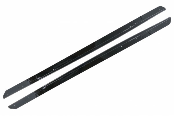 Προεκτάσεις Πλευρικών Ποδιών Για Bmw Σειρά 2 F22 F23 Coupe Cabrio (2014-Up) M-Sport Look Piano Black Add-on