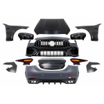 Κιτ Αναβάθμισης Αμαξώματος Κατάλληλο Για Mercedes C-Class W205 (2014-2018) Μετατροπή Σε C-Class W206 C63 Design