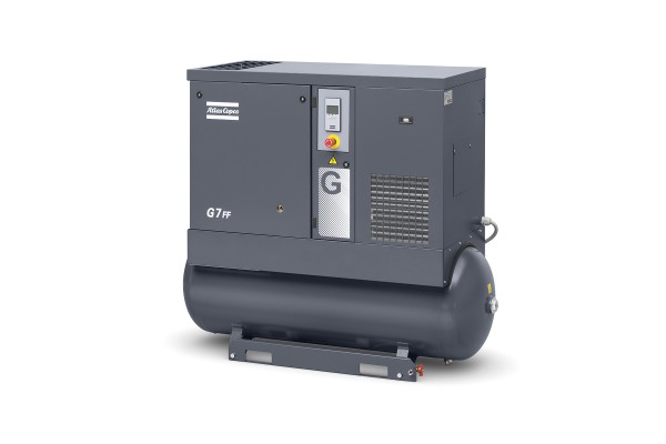 Atlas Copco 8152103673 Κοχλιοφορος Me Δοχειο 270LT & Ξηραντη - 10HP 7.5KW/10BAR , G7FF 10 400/50 TM270 Ce (G2-7)