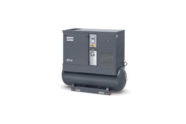 Atlas Copco 8153289932-51626 Κοχλιοφορος Με Δοχειο 500LT & Ξηραντη - 15HP 11.0KW/10BAR, G11FF 10 400/50 TM500 Ce