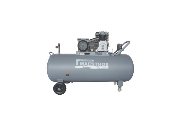 Maestro MAC-200PC Aεροσυμπιεστης Με Ιμαντα 1/Φ - 200 Lt - 3HP - 2.2KW - 10BAR