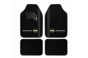 MOMO Σετ Πατάκια Μοκέτα Sport Μαύρα 4 ΤΜΧ - CM4A8BK