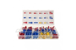 ΦΙΣΑΚΙΑ ΑΚΡΟΔΕΚΤΕΣ ΚΑΛΩΔΙΩΝ AMIO - ΣΕ ΚΑΣΕΤΙΝΑ 250 ΤΕΜ.