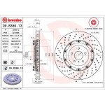 BREMBO TWO-PIECE FLOATING DISCS LINE 09.B386.13 Δισκόπλακα για NISSAN GT-R (R35)