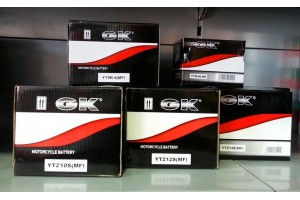 GK Yumicron YB14L-A2 Μπαταρία μοτοσυκλετών - 12V 14A (10HR) - 190 CCA (EN) εκκίνησης