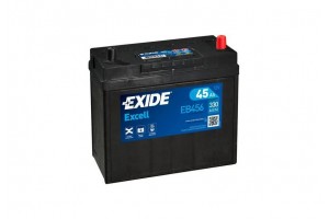 EXIDE Μπαταρία Ιαπωνικού Τύπου ΔΕ 45Ah / 330A - EB456