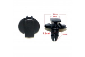 7.5mm Μαυρο Κλιψακι Για Εξωρετικα Μερη