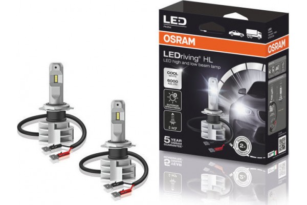 Osram H7 LEDriving HL 12/24V 14W PX26d Gen2 6000K Cool White 67210CW