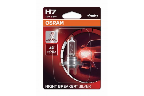 Osram H7 Night Breaker Silver 12V 64210NBS-01B 1τμχ