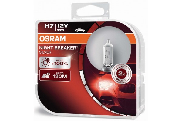 Osram H7 Night Braker Silver 12V 64210NBS-HCB 2τμχ