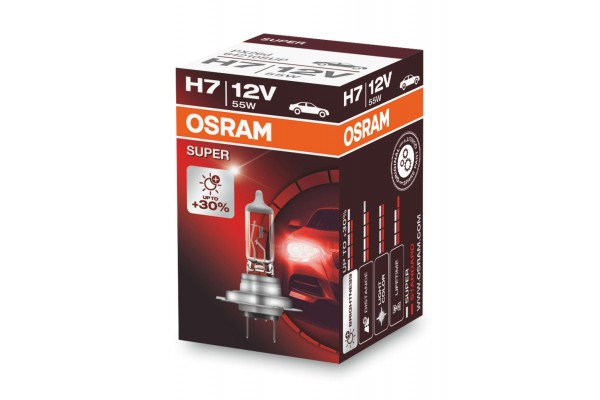 Osram H7 Super +30% 12V 64210SUP 1τμχ