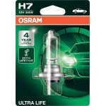 Osram H7 Ultra Life PX26d 55W 12V 1τμχ