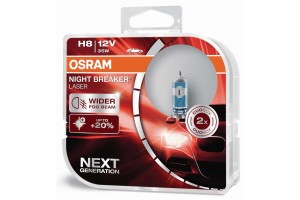 Osram Night Breaker Laser Next Gen H8 12V 35W 64212NL-HCB – 2 τεμ