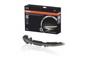 Osram Φλας Καθρέπτη Dynamic για Seat Leon 5F, Ibiza KJ, Arona KJ - Black Edition- LEDDMI 5F0 BK 2Τεμ.