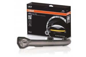Osram Φλας Καθρέπτη Dynamic για Audi A3 8V / S3 8V / RS3 8VA - Black Edition - LEDDMI 8V0 BK 2Τεμ.