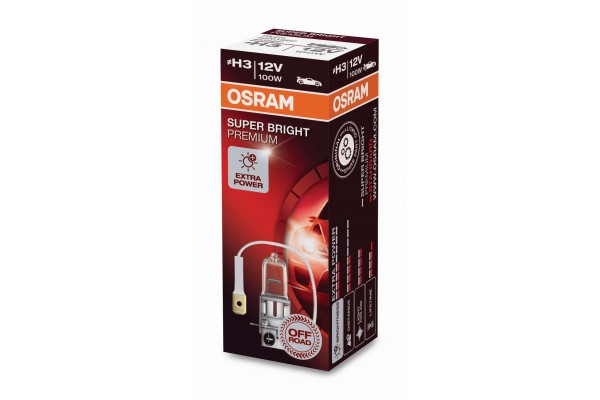 Osram ≠H3 Super Bright Premium / Super Bright - Off-Road 12V - 62201SBP 1τμχ