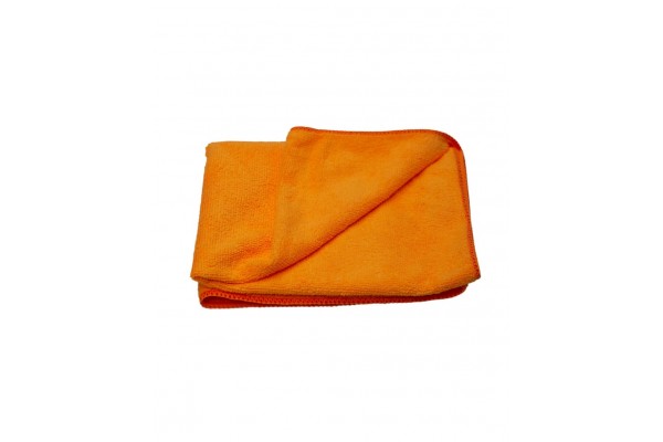 Πανί καθαρισμού από μικροΐνες TERRY πορτοκαλί 40x60cm 250gsm