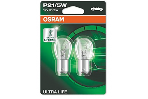 OSRAM P21/5W 12V BAY15d ULTRA LIFE 2TEM BLISTER
